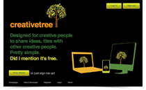 Web, creative tree website